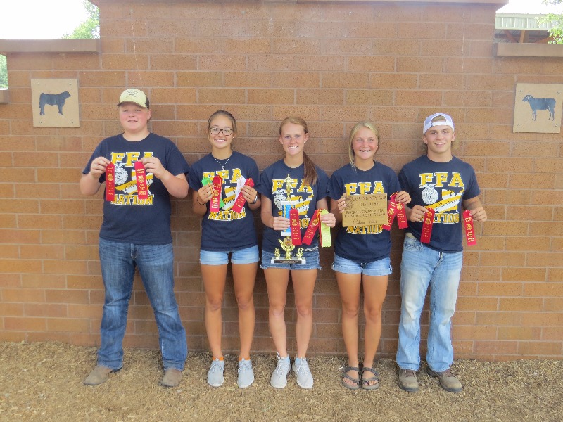 Clarinda CSD Brokaw FFA Members Compete in Livestock Judging Contests